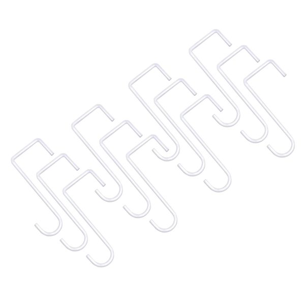 White Iron Decorative Plant Hook image