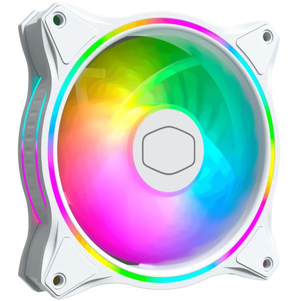 Cooler Master MF120MM Halo ARGB Case Fan-WHT