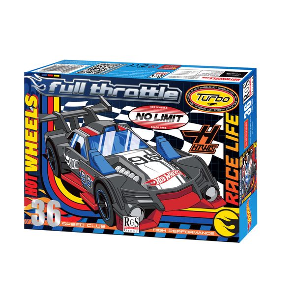 RGS Group Hot Wheels Full Throttle 36 Piece Jigsaw Puzzle