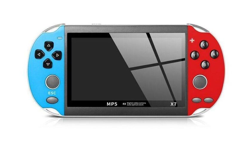 5.1 inch Handheld MP5 X7 Retro Game Console-8GB