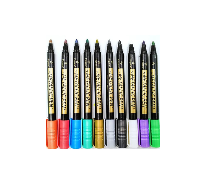 Metallic Pens Art &amp; Crafts Scrapbook Hobby Rock-Glass-Plastic Painting Gift