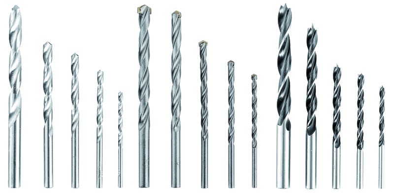 EINHELL - Metal, Concrete and Wood Drill Bit Set with Case - 15 Piece