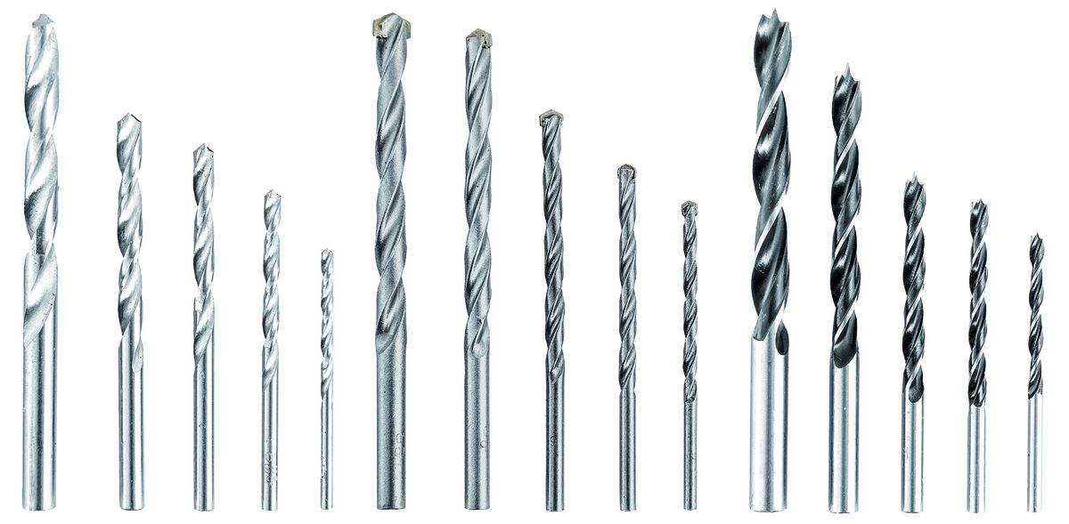 EINHELL Metal, Concrete and Wood Drill Bit Set with Case 15 Piece
