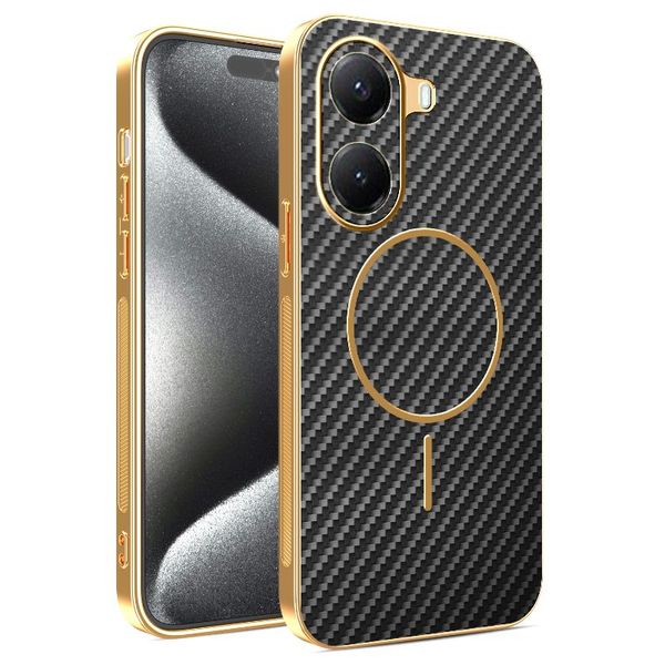 Fiber Magnetic Phone Case Compatible With Xiaomi Poco X7 Pro