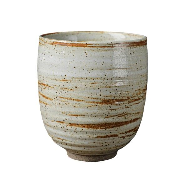 Vintage Handmade Ceramic Coffee Mug - Multicolor