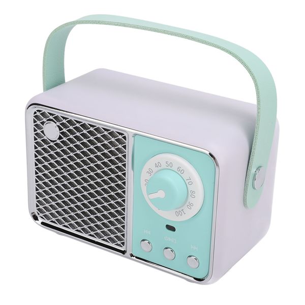 Retro BT Speaker, 5.1, White/Green