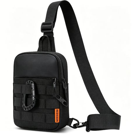 Redisson Man Bag Waterproof Tactical Sling Bag for Men Small Side Bag Image
