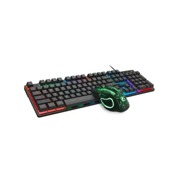 DW iMice Wired Rgb Gaming Keyboard And Mouse (Black) KM-760