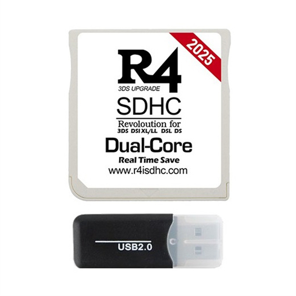 R4 Burning Card Flash Card R4 Sdhc Card Com Card Creamy-White