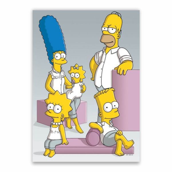 The Simpsons Family Poster - A1