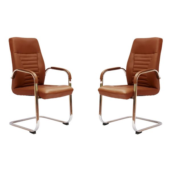 Set Of 2 High Back Ergonomic Leather Office Chair 707