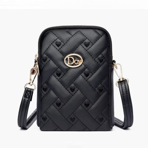 Women's Minimalist Korean Style Vertical Phone Shoulder Bag