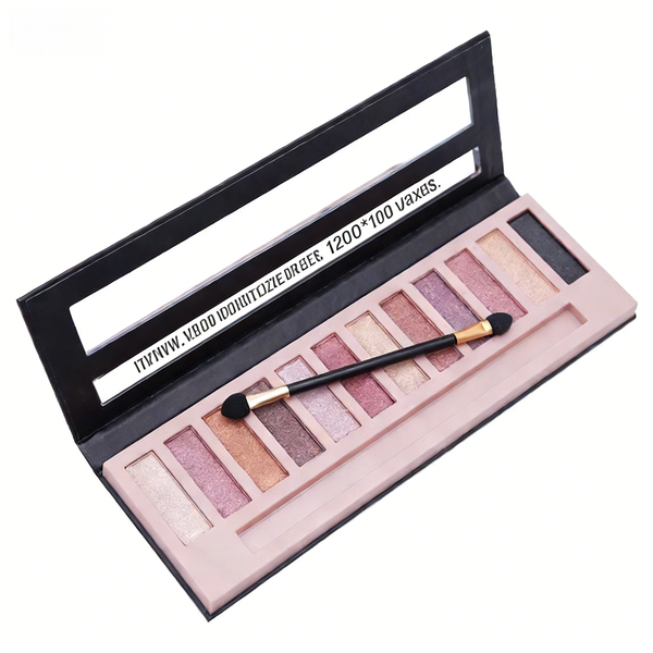12-Color Pearl Eyeshadow Palette
