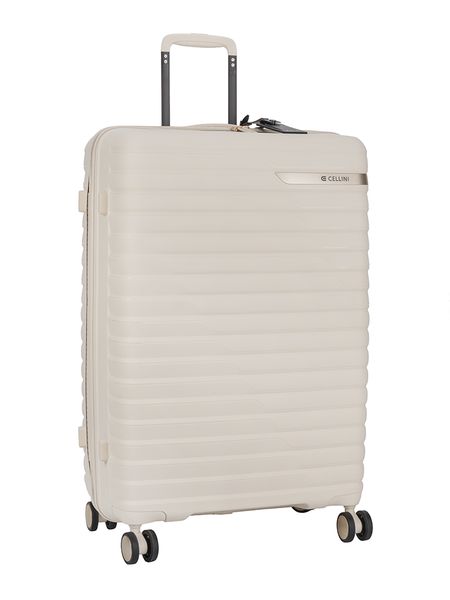 Cellini Allure 76cm Off white with Luggage Glove Blue