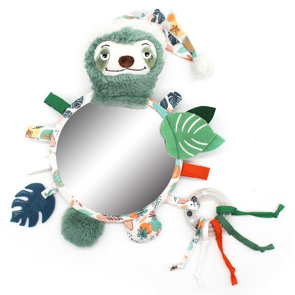 Les Deglingos Large Discovery Activity Mirror Chillos the Sloth - 28cm