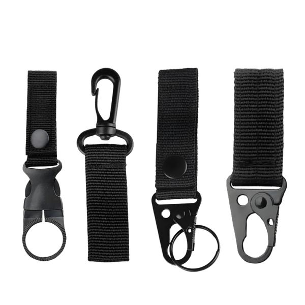 4 Pieces Outdoor Tactical Belt Grip Hook Accessories