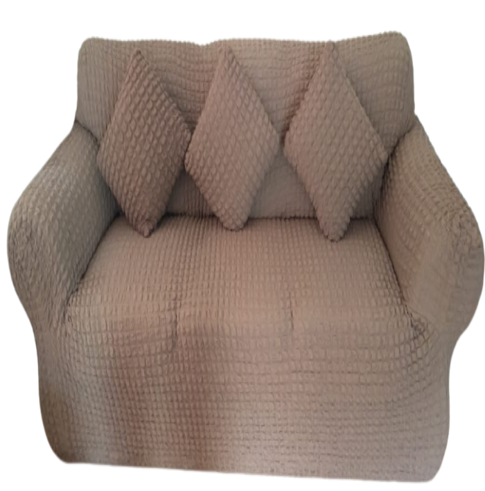 NonSkirted Sofa Covers 3, 2 and 1 Seater Light Brown Shop Today. Get it Tomorrow
