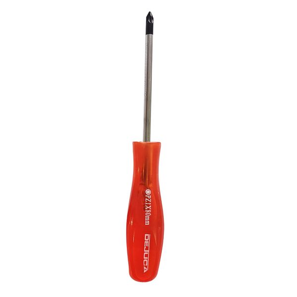 Dejuca - Screwdriver - Pzd #1 - 4.5 x 80mm - B/tip - 3 Pack