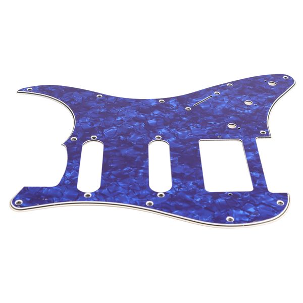 Electric Guitar Pickguard Blue Pearl PVC Scratch Plate for GSSH63