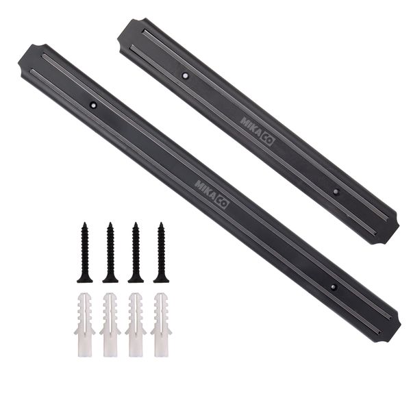 MIkaco Magnetic Kitchen Knife Holder Knife Display Storage 2pcs Set 38&amp;55cm