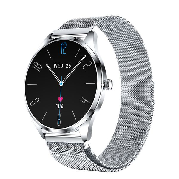 Milan Silver Steel Tn99 1.43 Amoled Smartwatch image