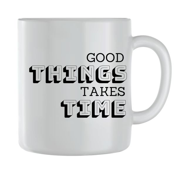 Good things Coffee Mugs for Men Women Motivational Sayings Graphic Cups 244