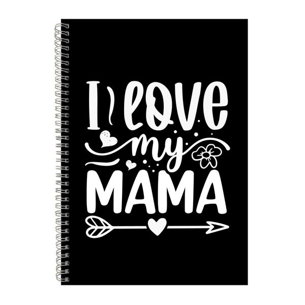Mama A4 Notebook Pad for Mothers Day Trendy Mom Sayings Graphic Present 059