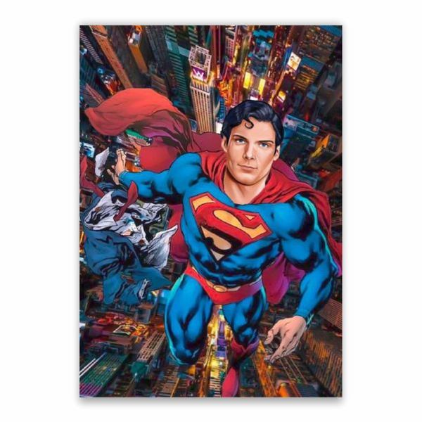 Superman Hero Suit Poster - A1