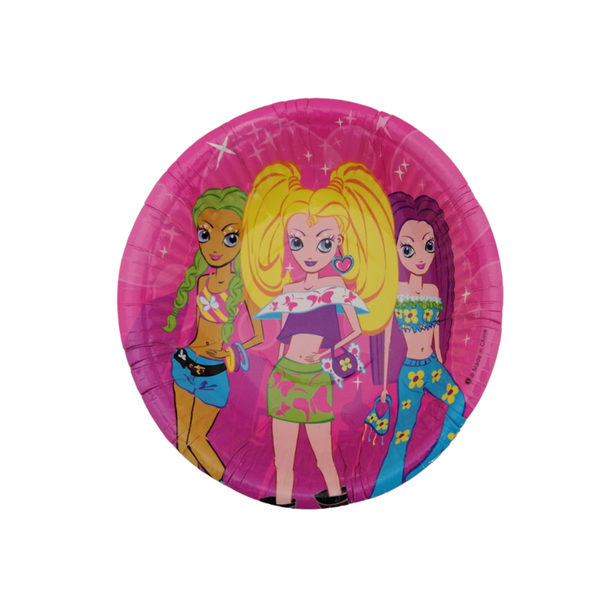 Pink Paper Bowls - Pack of 24