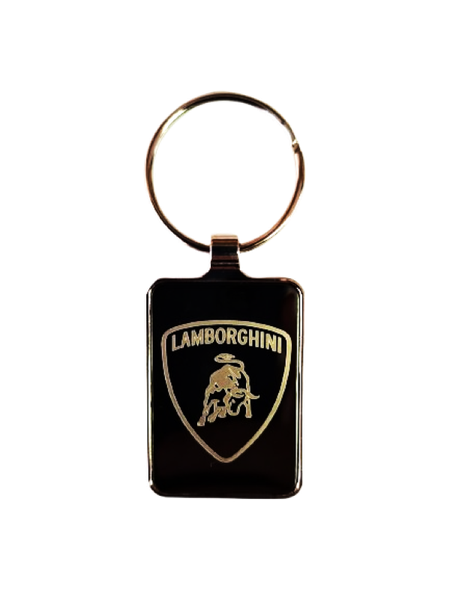 Lamborghini Stainless Steel Tag Keyring