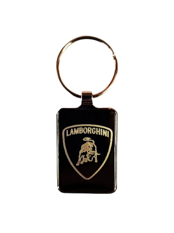 Lamborghini Stainless Steel Tag Keyring