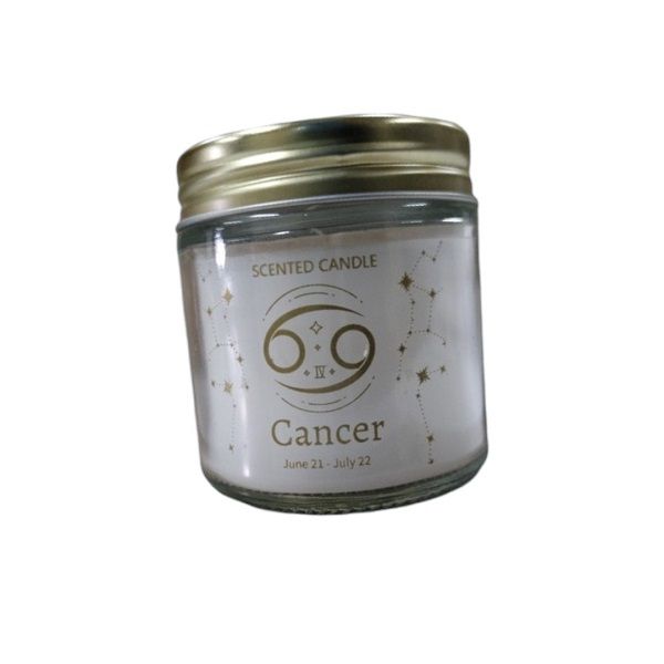 Horoscope Candle In Glass With Lid x 2