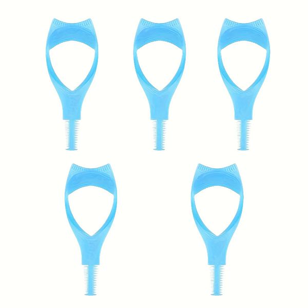 5 Piece Eyelash Tool Set Mascara Shields Lash Comb
