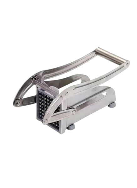 Multifunctional Stainless Steel Kitchen Mandoline Slicer - Silver