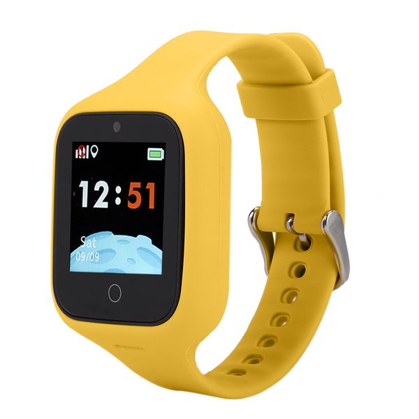 GPS Kids Watch: Yellow