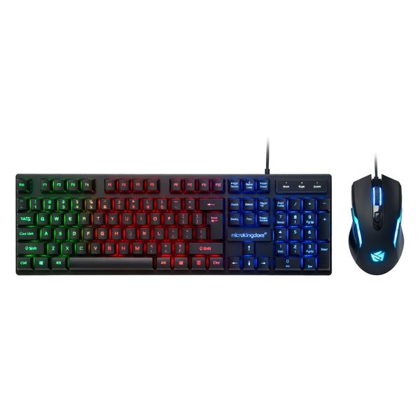 5-in-1 RGB Gaming Combo - Keyboard, Mouse, Headset, Speakers &amp; Pad - GM505