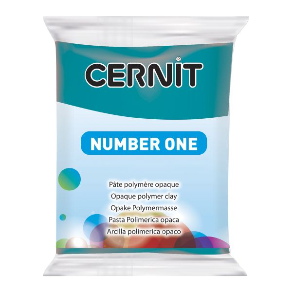 Cernit No 1 56g - Bleu Canard - Pack of 3