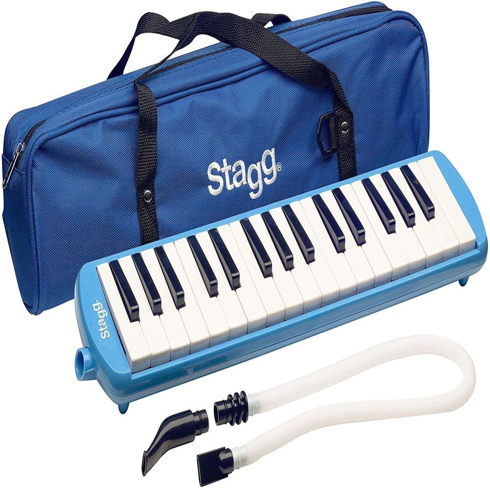 Stagg Melosta37BLUE melodica 37 key with bag Blue Shop Today. Get it