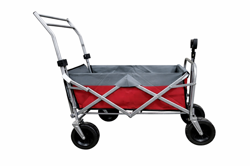 Heavy Duty Folding Beach Trolley Wagon with All Terrain Wheels