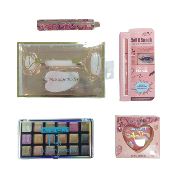 Jade Roller Makeup Set (5 Pieces) Combo C