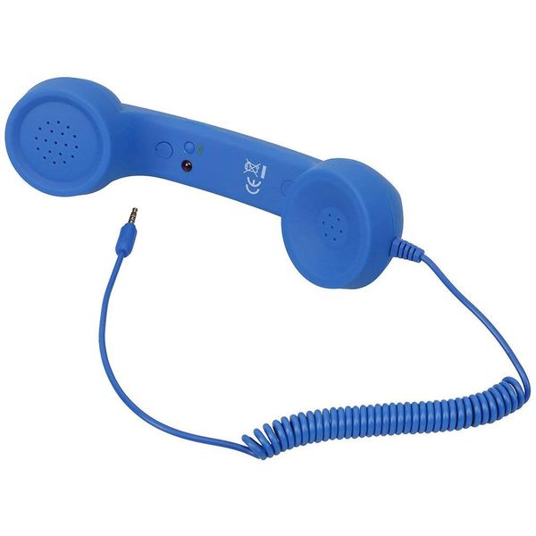 Retro Classic 3.5mm Mini Mic Telephone Handset Receiver for Smartphone Calls