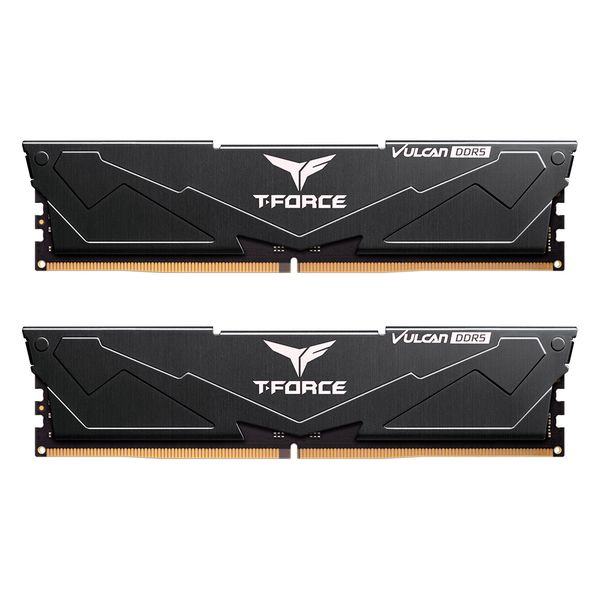 T-FORCE VULCAN 16GB(2x8GB) 6000MHz CL38 DDR5 Kit Black
