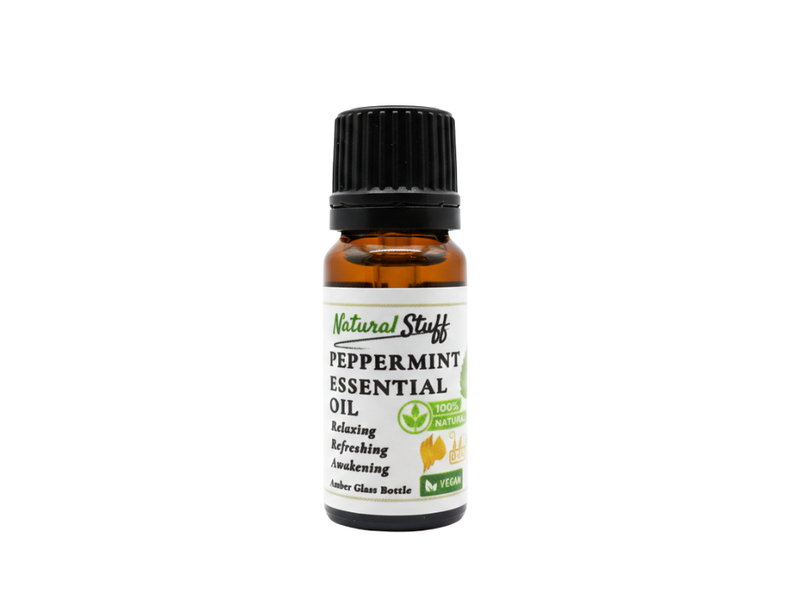 100% Pure Peppermint Essential Oil 10ml - Aromatherapy, Diffuser, Massage