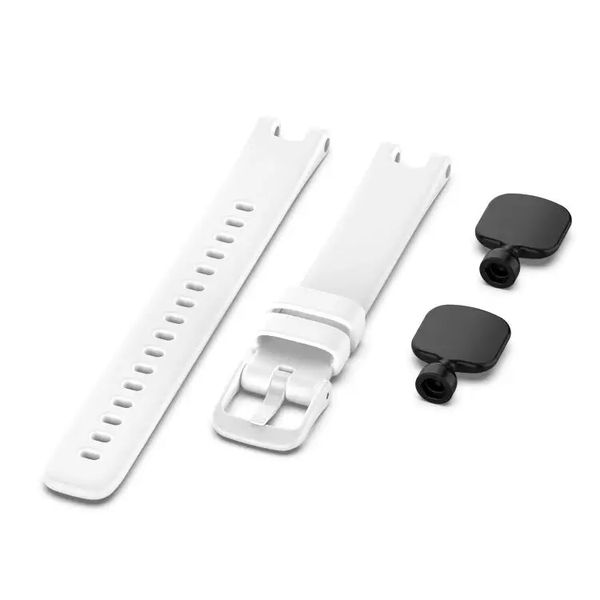 Silicone Band Strap For Garmin Lily 14mm White