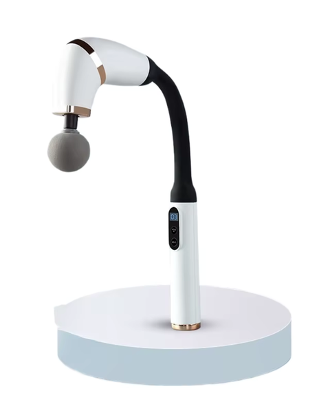 Flexi Relief Deep Tissue Massage Gun with Handle -Full-Body Muscle Massager