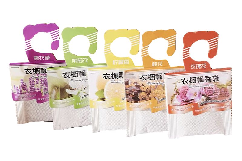 Decor Long Lasting 5pc Scented Wardrobe Hanging Closet Sachets