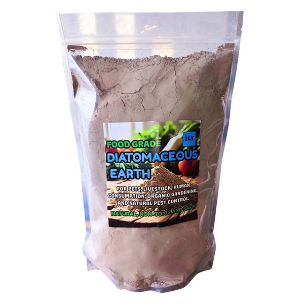Diatomaceous Earth (2L) For Pets and Gardening
