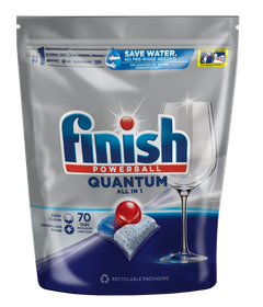 Finish 70s - Auto Dishwashing Quantum Thermo-Forming Tablets - Regular ...