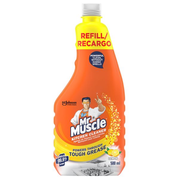 Mr Muscle Kitchen Cleaner Lemon Refill 500ml