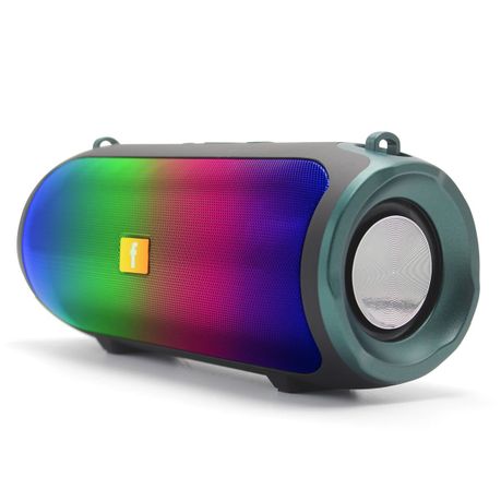 Dual Speakers Subwoofer Small Stereo Wireless Bluetooth Speaker - Green Image